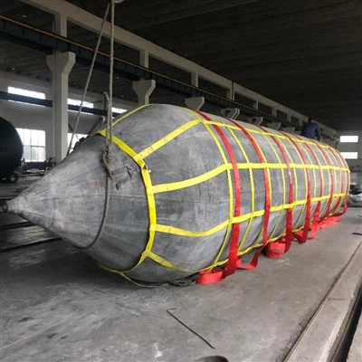 Natural Rubber Floating Salvage Ship Launching Airbags 6 Layer